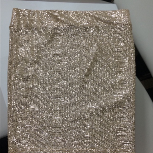 Gold Skirt - Picture 2 of 3